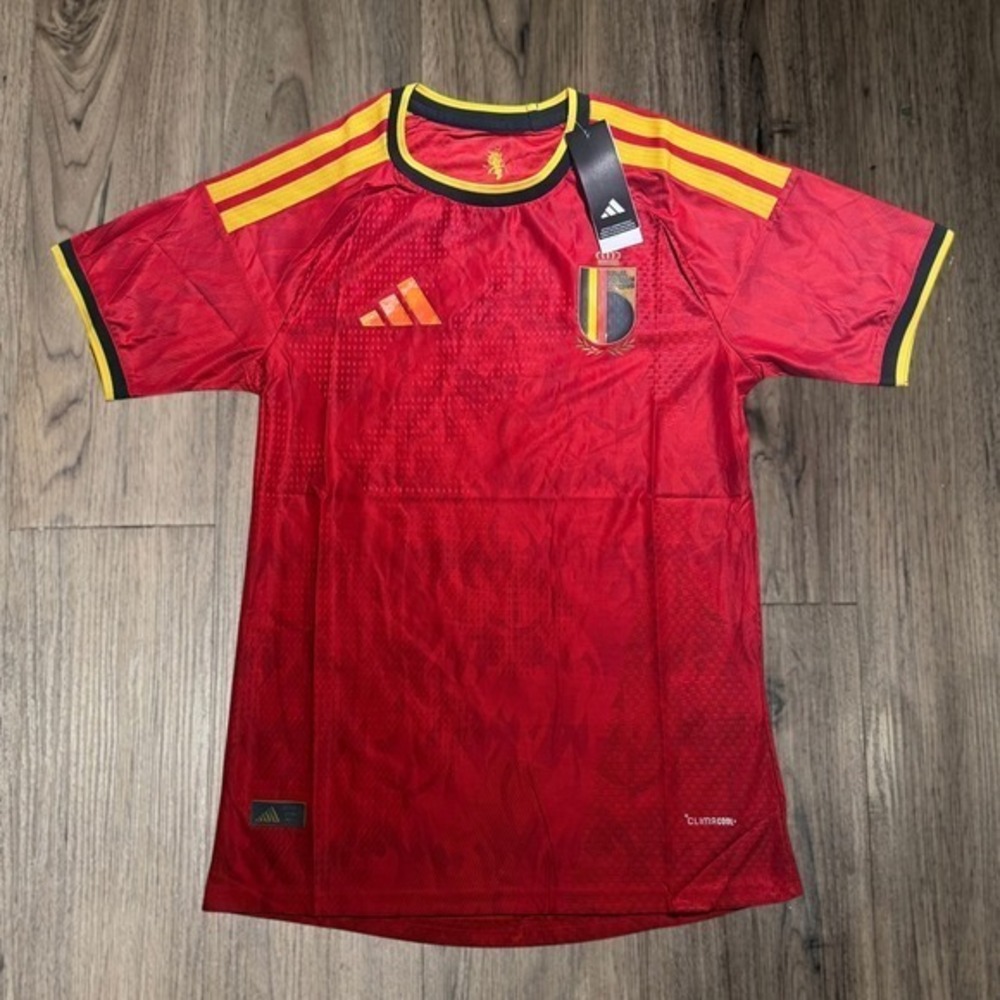 Adidas Belgium National Team Home Jersey Size XL Red NWT